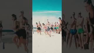 female bikini running #shorts