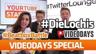 Joyce Ilg, DieLochis, BEATBOX BATTLE und BEE LOW - VideoDays Berlin Special (2/3, Teil 2)