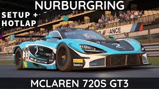 ACC | McLaren 720S GT3 @ Nurburgring | Setup walk-through | Hotlap |