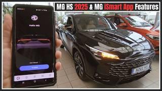 New MG HS 2025: MG iSmart Mobile App Features & Tutorial