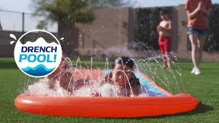 Водная горка с двумя дорожками H2OGO!® Double Water Slide 4,88 м