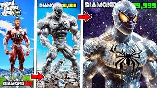 Level 1 DIAMOND SPIDERMAN to Level 1,000,000 DIAMOND SPIDERMAN in GTA 5