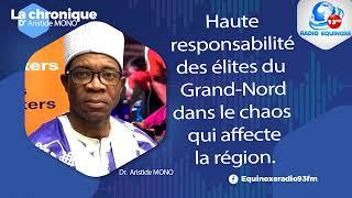 CHRONIQUE ARISTIDE MONO DU JEUDI 21 NOVEMBRE 2024 - ÉQUINOXE TV