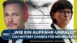 AMPEL-ZOFF: Koalition zeigt gute Miene zum bösen Spiel! Alles aus? CDU wittert Chance für Neuwahlen