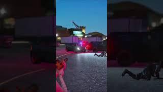 Stealing a Military Plane in GTA 5 with Moto #short 575