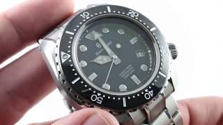 Grand Seiko Hi-Beat 36000 Diver 600m SBGH257 Luxury Watch Review