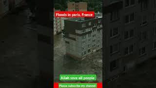 Floods in Paris, France