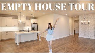 EMPTY HOUSE TOUR OF OUR NEW HOUSE | Moving Vlog #4