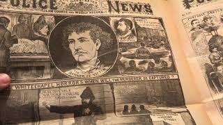 Unintentional ASMR: Jack the Ripper Documents and Newspapers