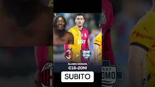 #viralshort #football #viralvideo #calcio #morata #como #milan #seriea VE LO PORTO MO