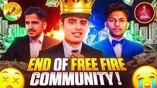 END OF INDIAN FREE FIRE COMMUNITY | REALITY EXPOSED FREE FIRE YOUTUBERS | We R Gamers