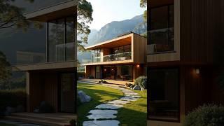 Living in a Glass & Wood Paradise! 🪵 | Off-Grid Mountain Dream House