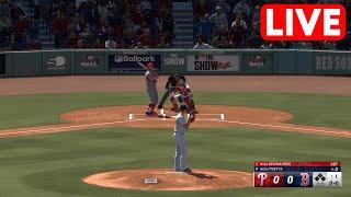 MLB LIVE Phillies vs. Red Sox - 11th March 2025 | MLB Full Game - MLB The Show 24