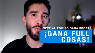 ¡Gana full cosas al unirte al Equipo de Saga Sports! Apóyanos a seguir haciendo más contenido. NUEVO