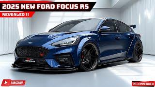 New 2025 Ford Focus RS Revealed: A Deep Dive into the Design Philosophy and Engineering