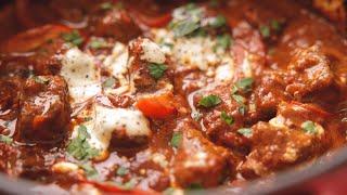 This is my Beef Goulash Recipe - SUPER TASTY!