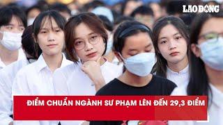 Điểm chuẩn ngành Sư phạm lên đến 29,3 điểm| Báo Lao Động