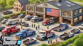 I Start An $10,000,000 Towing Company? | Farming Simulator 22