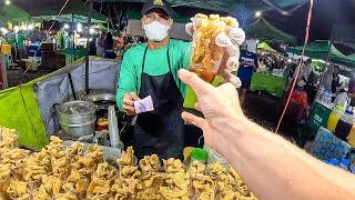 $10 Night Market Food Challenge in Baguio 