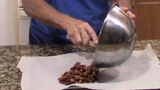 homemade candied pecans