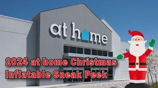 2024 at home Christmas Inflatable Walk Through Sneak Peek