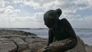 A Walk Along a Stormy Paphos Seafront- March 3rd, 2022