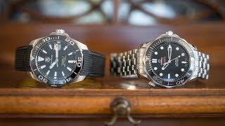 Omega Seamaster 300m vs TAG Heuer Aquaracer 300m - 1 Year Later