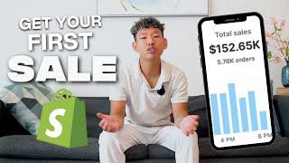 How To ACTUALLY Get Your First Sale Dropshipping