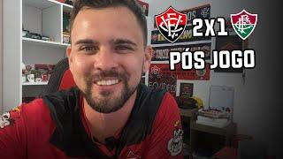 [PÓS JOGO] Vitória 2x1 Fluminense