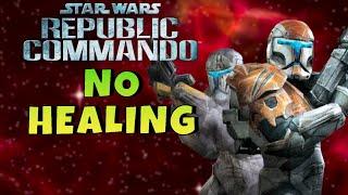 Can you beat Star Wars Republic Commando without healing?