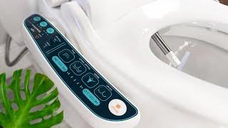 BidetMate BM-2000P-E Series Electric Bidet Heated Smart Toilet Seat #bidet #bidetmate #smartseat