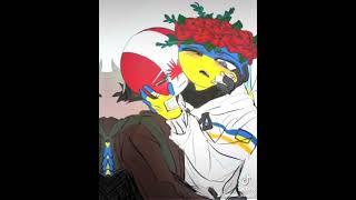 Countryhumans Ukraine United Kingdom Canada (Україна/Украина/Великобританія/Великобритания Канада)