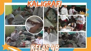 Membuat KALIGRAFI Materi Asmaul Husna kelas 4B | SDN SUMUR BATU 08