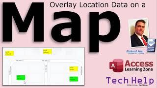 Overlay Microsoft Access Data on a Map or Image in a Form or Report. Real Estate, Restaurant, Gaming