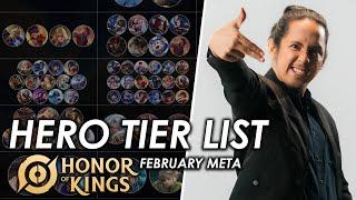 META sa FEBRUARY! | HoK Pinoy Hero Tier List