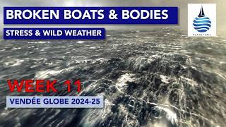Broken Boats, Bodies & Stress - Vendée Globe Week 11 - 23-1-25