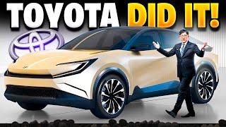 Toyota DESTROYED Tesla Model Y With NEW $13,000 EV Release!