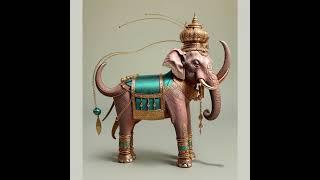 Virtual Processional Elephants contemporary jewelery