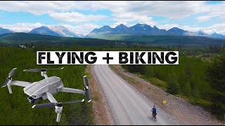 How To Film Yourself With a Drone While Biking *Hint-All Manual