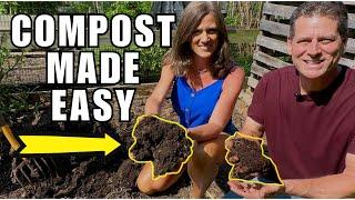 Compost Made Easy For Beginners | For Small & Large Gardens