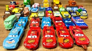 Disney Pixar Cars Looking for Lightning McQueen: Chick Hicks, Finn McMissile, Tow Mater, Dinoco Cruz