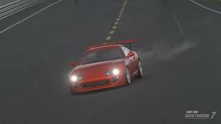 GT7 High Speed Ring (RW) Toyota Supra bei Regen