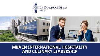 MBA in International Hospitality and Culinary Leadership