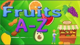 Fruits A-Z: Discover Delicious Vocabulary with Images and Audio! #fruits #esl #vocabularylearning