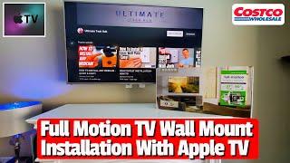 How To Install ANY Full Motion TV Wall Mount - SANUS SLF226-B1