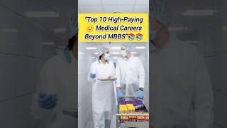 Top 10 High-Paying medical careers beyond MBBS#MedicalCareers #HighPayingJobs #NavneetStudyPoint