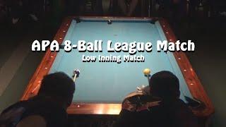 APA Pool League Match: 8-Ball: Low Inning Match