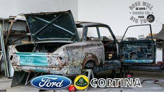 Ford Lotus Cortina MK1 Restoration | Making Floor, Fender, etc | Part #1