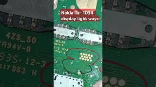 Nokia 105 TA-1034 Display Light solution - nokia 105 lcd light solution- Nokia TA-1034 Display Light