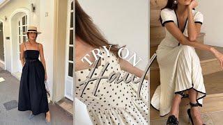 TRY ON HAUL DE L'ÉTÉ l STYLE BY HASSYBA